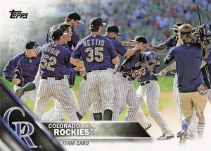 2016 Topps Colorado Rockies #202