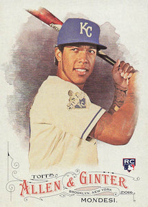 2016 Topps Allen & Ginter Raul Mondesi #327 RC