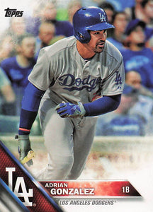 2016 Topps Adrian Gonzalez #215