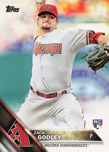 2016 Topps Zack Godley #290 RC