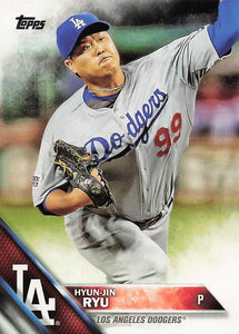 2016 Topps Hyun-Jin Ryu #293