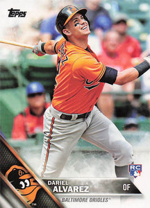 2016 Topps Dariel Alvarez #311 RC