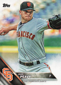 2016 Topps Jake Peavy #320