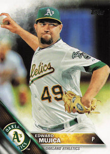 2016 Topps Edward Mujica #330