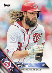 2016 Topps Jayson Werth #342
