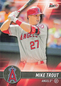 2017 Topps Bunt Mike Trout #2