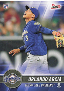 2017 Topps Bunt Orlando Arcia #9 RC