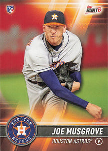 2017 Topps Bunt Joe Musgrove #10 RC