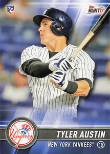 2017 Topps Bunt Tyler Austin #21 RC