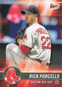 2017 Topps Bunt Rick Porcello #105