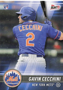 2017 Topps Bunt Gavin Cecchini #196 RC