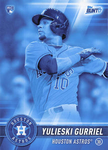 2017 Topps Bunt Blue Yulieski Gurriel #23 RC
