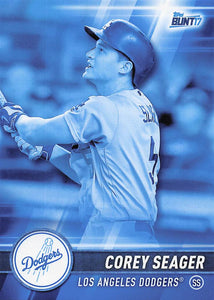 2017 Topps Bunt Blue Corey Seager #29
