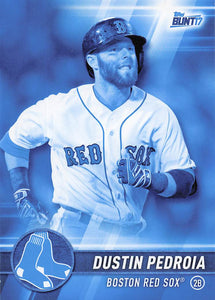 2017 Topps Bunt Blue Dustin Pedroia #38