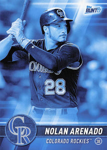 2017 Topps Bunt Blue Nolan Arenado #133