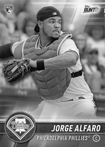 2017 Topps Bunt Black Jorge Alfaro #195 RC