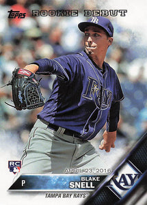 2016 Topps Update Series Blake Snell #US40 RC
