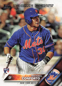 2016 Topps Update Series Michael Conforto #US43 RC