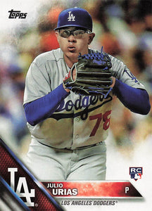 2016 Topps Update Series Julio Urias #US45 RC