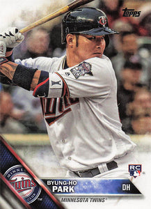 2016 Topps Update Series Byung-Ho Park #US65 RC