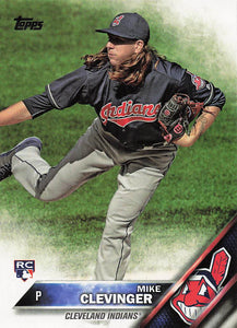 2016 Topps Update Series Mike Clevinger #US69 RC