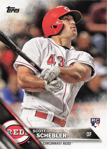 2016 Topps Update Series Scott Schebler #US73 RC