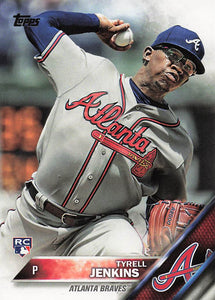 2016 Topps Update Series Tyrell Jenkins #US88 RC