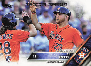2016 Topps Update Series A.J. Reed #US89 RC