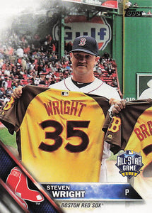 2016 Topps Update Series Steven Wright #US113