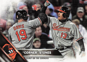 2016 Topps Update Series Chris Davis - Manny Machado #US120