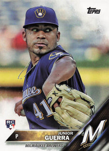 2016 Topps Update Series Junior Guerra #US124 RC
