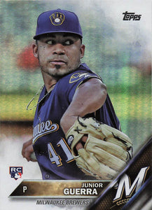 2016 Topps Update Series Rainbow Foil Junior Guerra #US124 RC