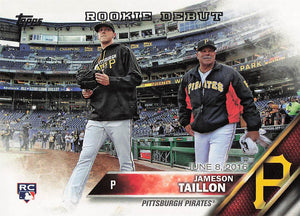 2016 Topps Update Series James Taillon #US157 RC