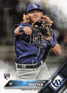 2016 Topps Update Series Taylor Motter #US151 RC