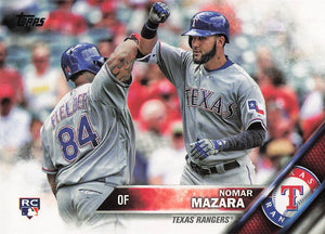 2016 Topps Update Series Nomar Mazara #US158 RC