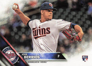 2016 Topps Update Series Jose Berrios #US176 RC