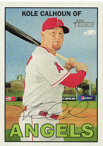 2016 Topps Heritage Kole Calhoun #40