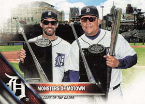 2016 Topps Update Series J.D. Martinez - Miguel Cabrera #US217