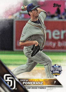 2016 Topps Update Series Drew Pomeranz #US236
