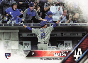 2016 Topps Update Series Kenta Maeda #US285 RC