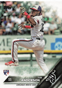 2016 Topps Update Series Tim Anderson #US287 RC
