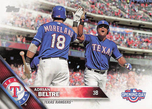 2016 Topps Opening Day Adrian Beltre #OD-144