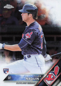 2016 Topps Chrome Tyler Naquin #14 RC
