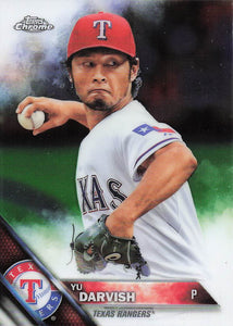 2016 Topps Chrome Yu Darvish #20