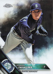 2016 Topps Chrome Hisashi Iwakuma #61
