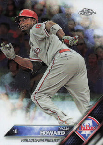 2016 Topps Chrome Ryan Howard #72