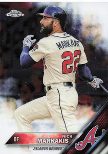 2016 Topps Chrome Nick Markakis #76