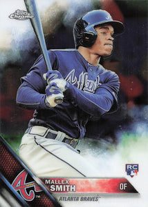 2016 Topps Chrome Mallex Smith #108 RC