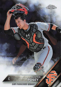 2016 Topps Chrome Buster Posey #125