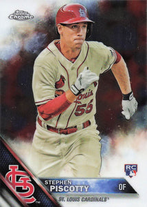 2016 Topps Chrome Stephen Piscotty #132 RC